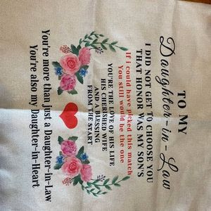 Daughter in law pillowcases